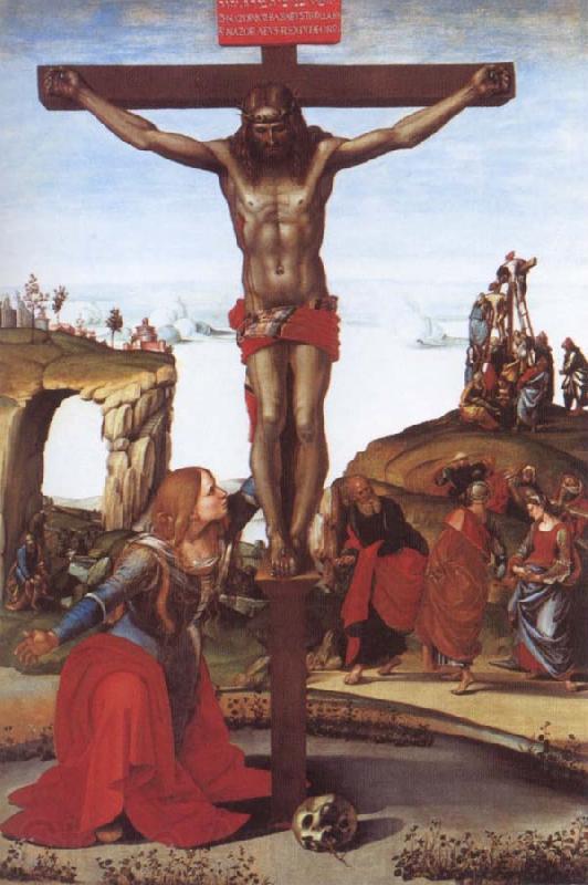 Luca Signorelli Crucifixion Spain oil painting art